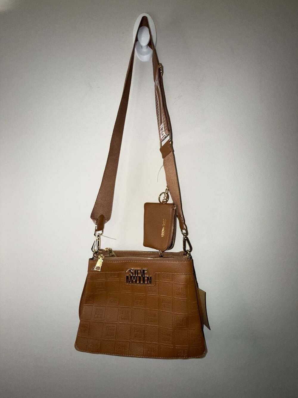 Steve Madden BCharlotte Crossbody Bag with Attached Coin Purse